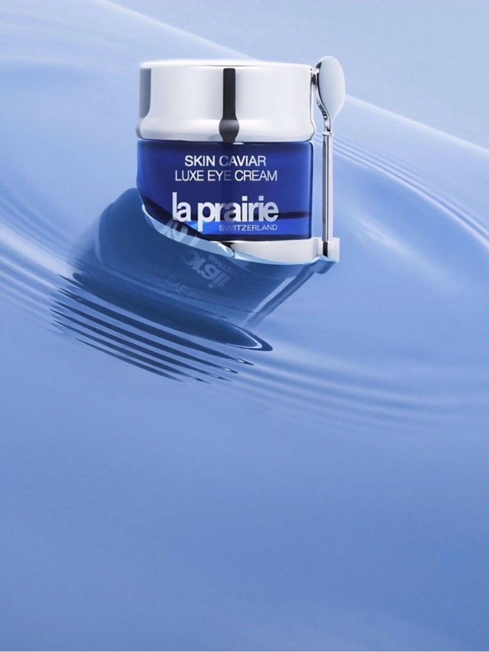 La Prairie Silver-Tone Luxury Cream Jar